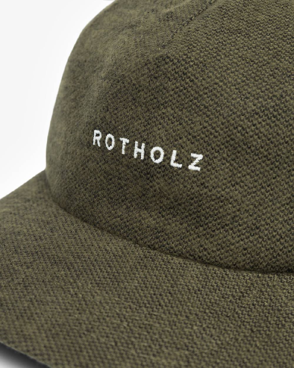 Rotholz Flannel Floppy Cap Bio Baumwolle - Grün Riesige Rabatte
