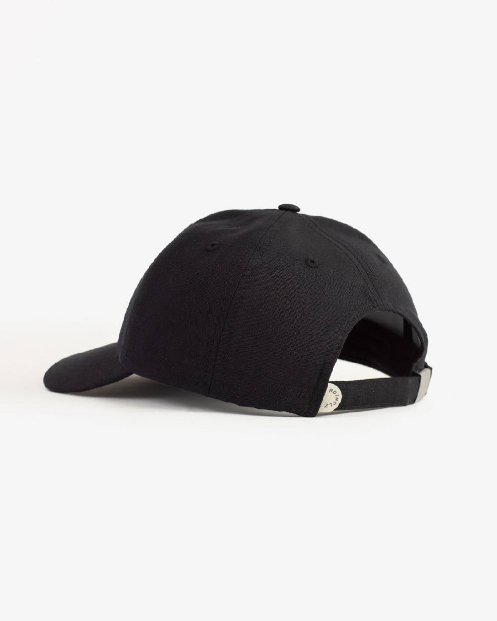 Rotholz Logo Dad Cap Bio Baumwolle - Schwarz Zeitlich begrenztes Angebot