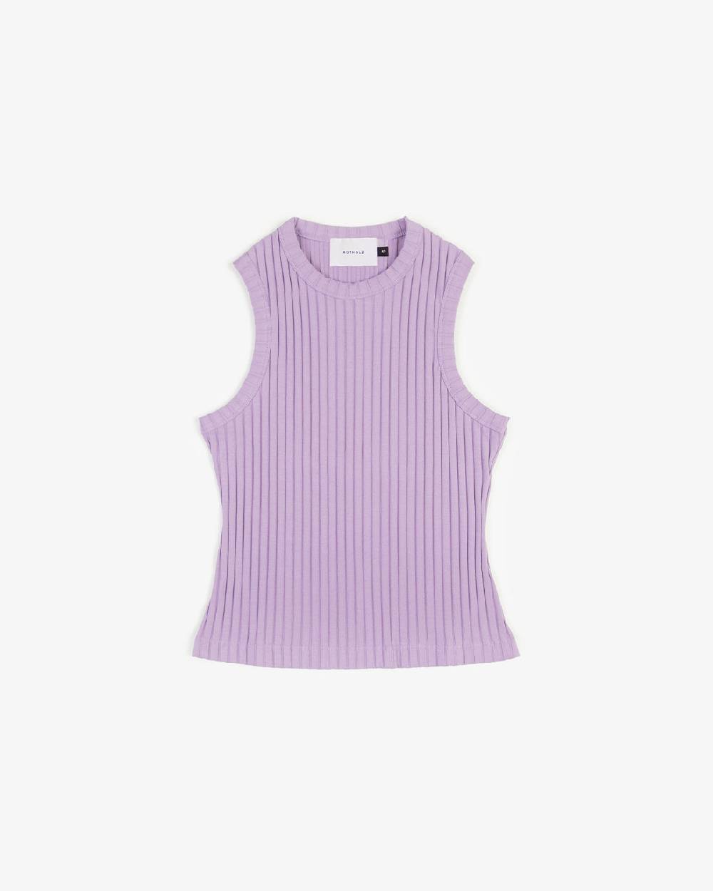 Rotholz Geripptes Singlet Bio Baumwolle - Lavendel Letzter Tag