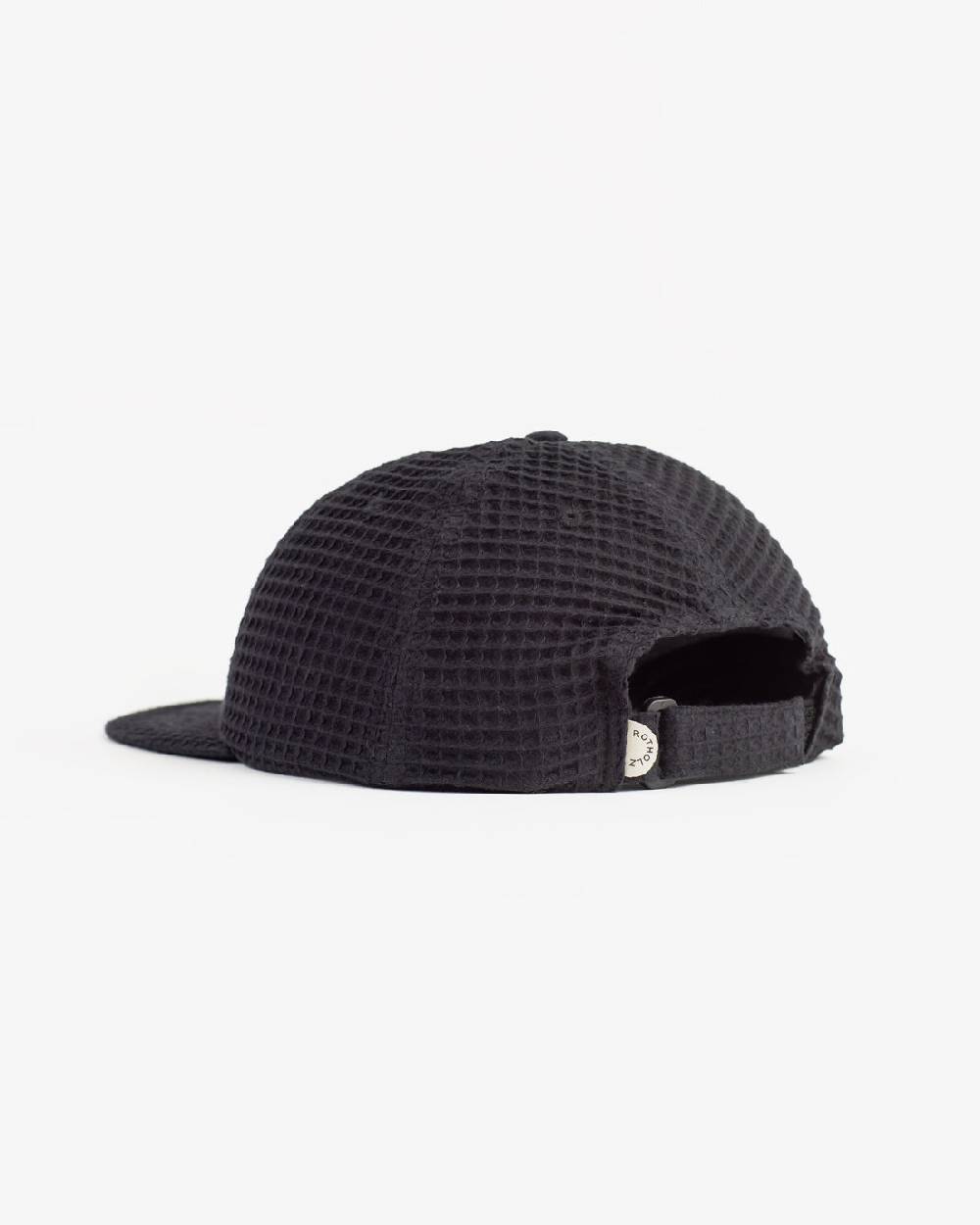 Rotholz Waffel Cap Bio Baumwolle - Schwarz Black Friday Preise