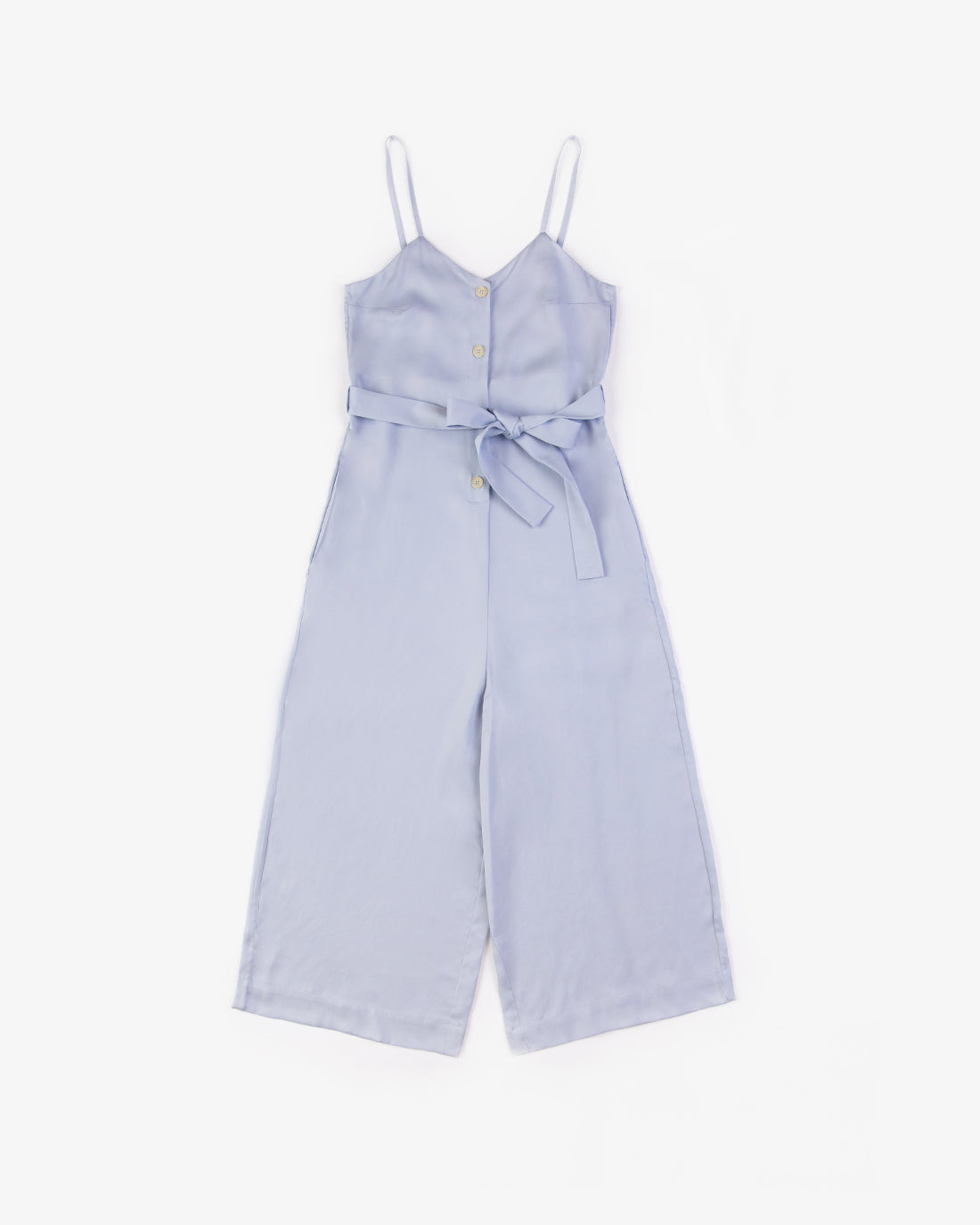 Rotholz Jumpsuit aus Lyocell Hellblau Fabrik Onlineshop