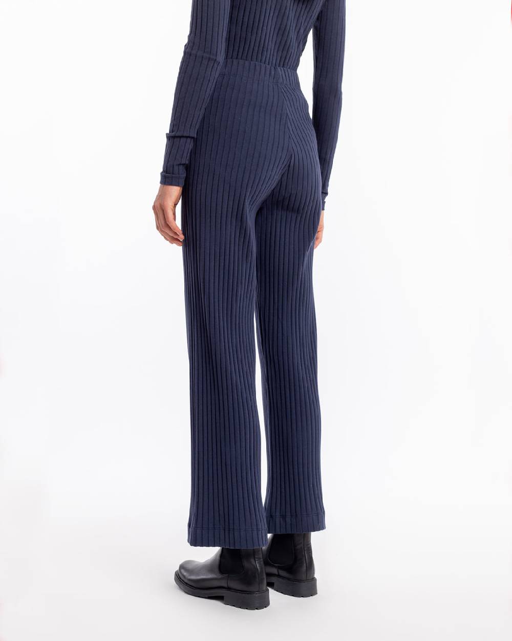 Rotholz Gerippte Hose Bio Baumwolle - Dunkelblau Sonderangebot