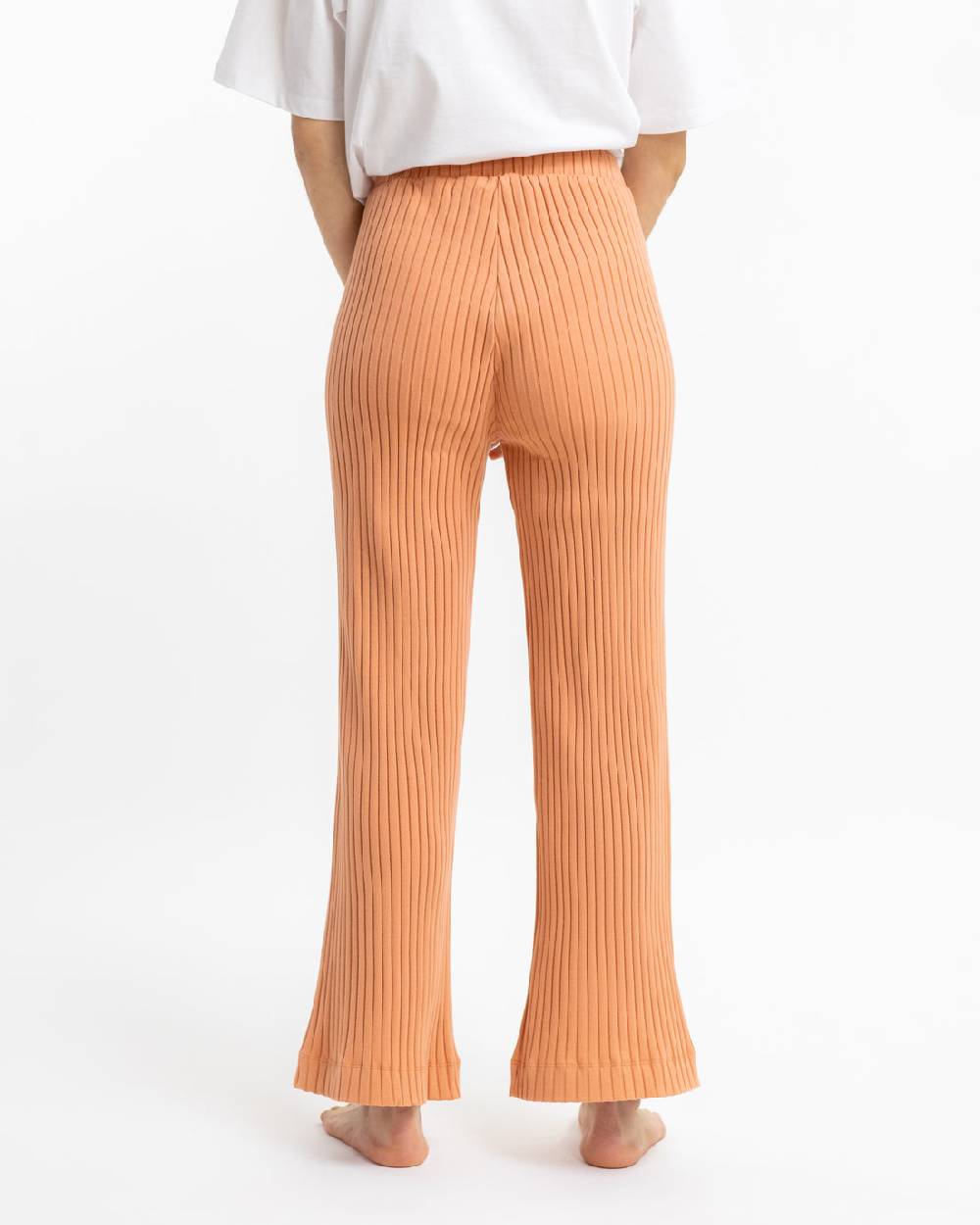 Rotholz Gerippte Hose aus Bio-Baumwolle Apricot Günstig kaufen