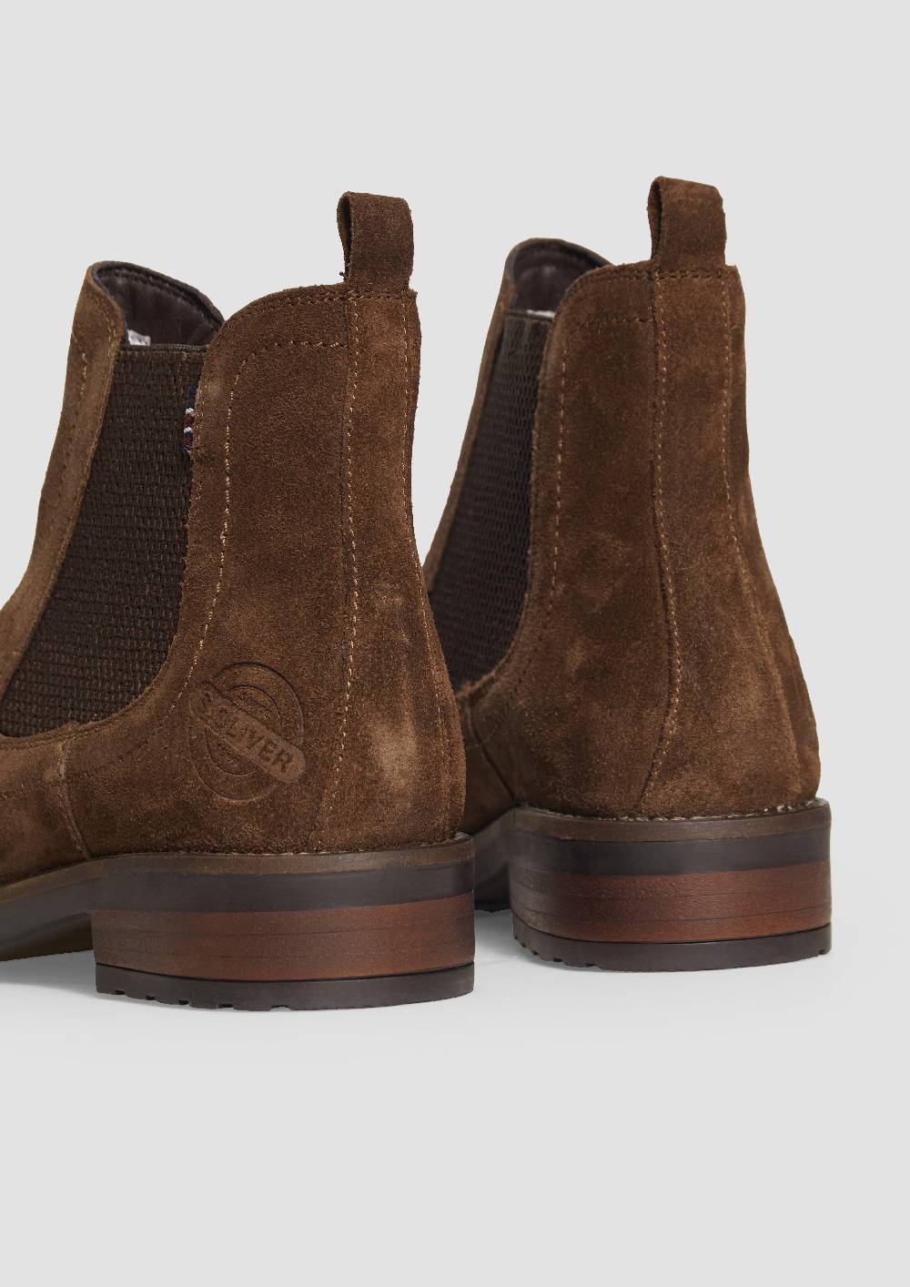 S.Oliver Chelsea-Boots aus Leder Black Friday Preise