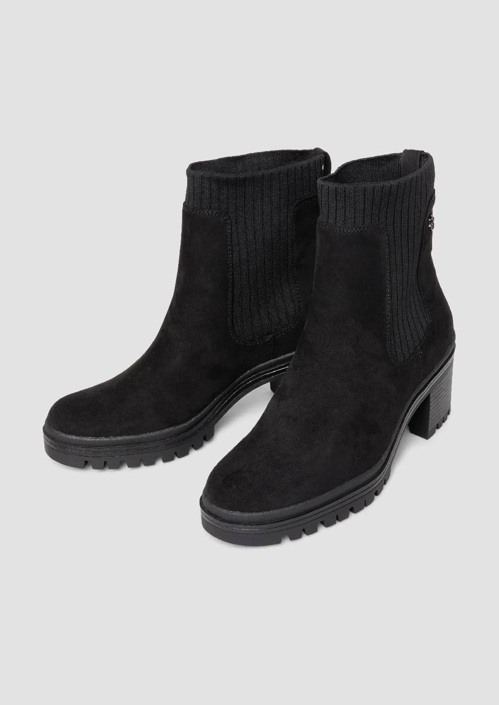 S.Oliver Stiefeletten mit Blockabsatz zollfrei