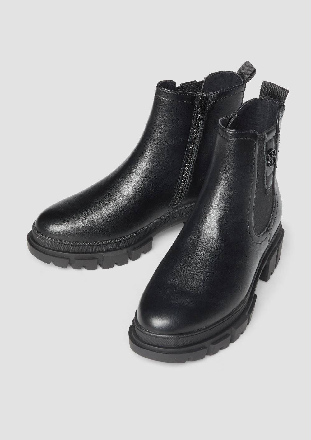 S.Oliver Chelsea Boots mit Logo-Detail 50% Rabatt für begrenzte Zeit