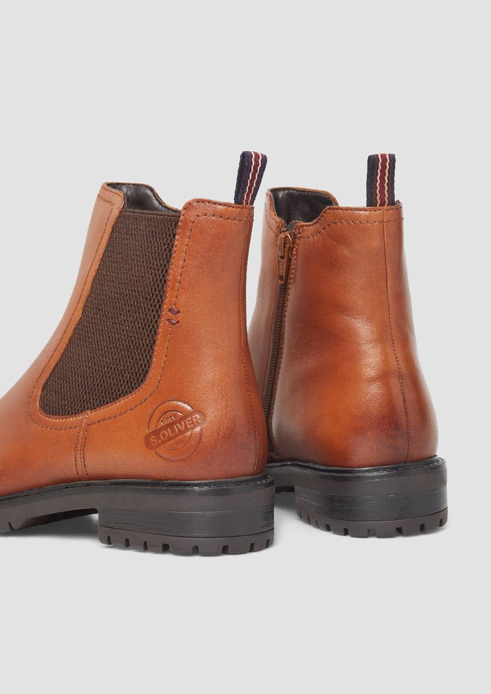 S.Oliver Chelsea Boots aus Schafsleder 2025