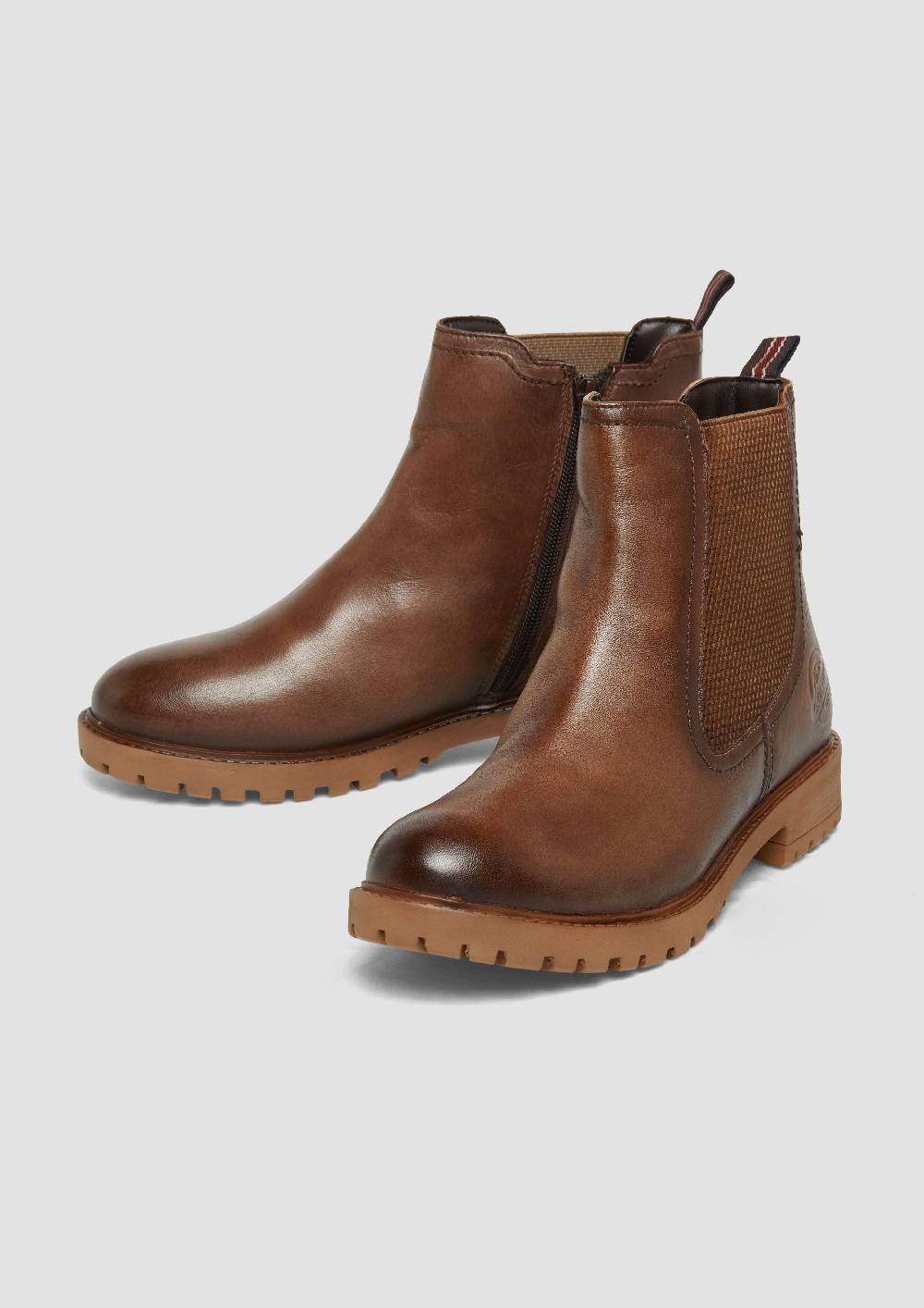 S.Oliver Chelsea Boots aus Schafsleder Outlet