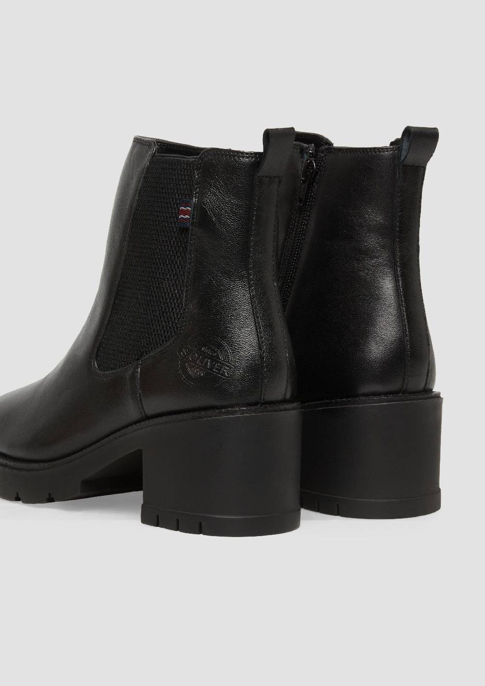 S.Oliver Chelsea-Boots aus Leder Hotsell