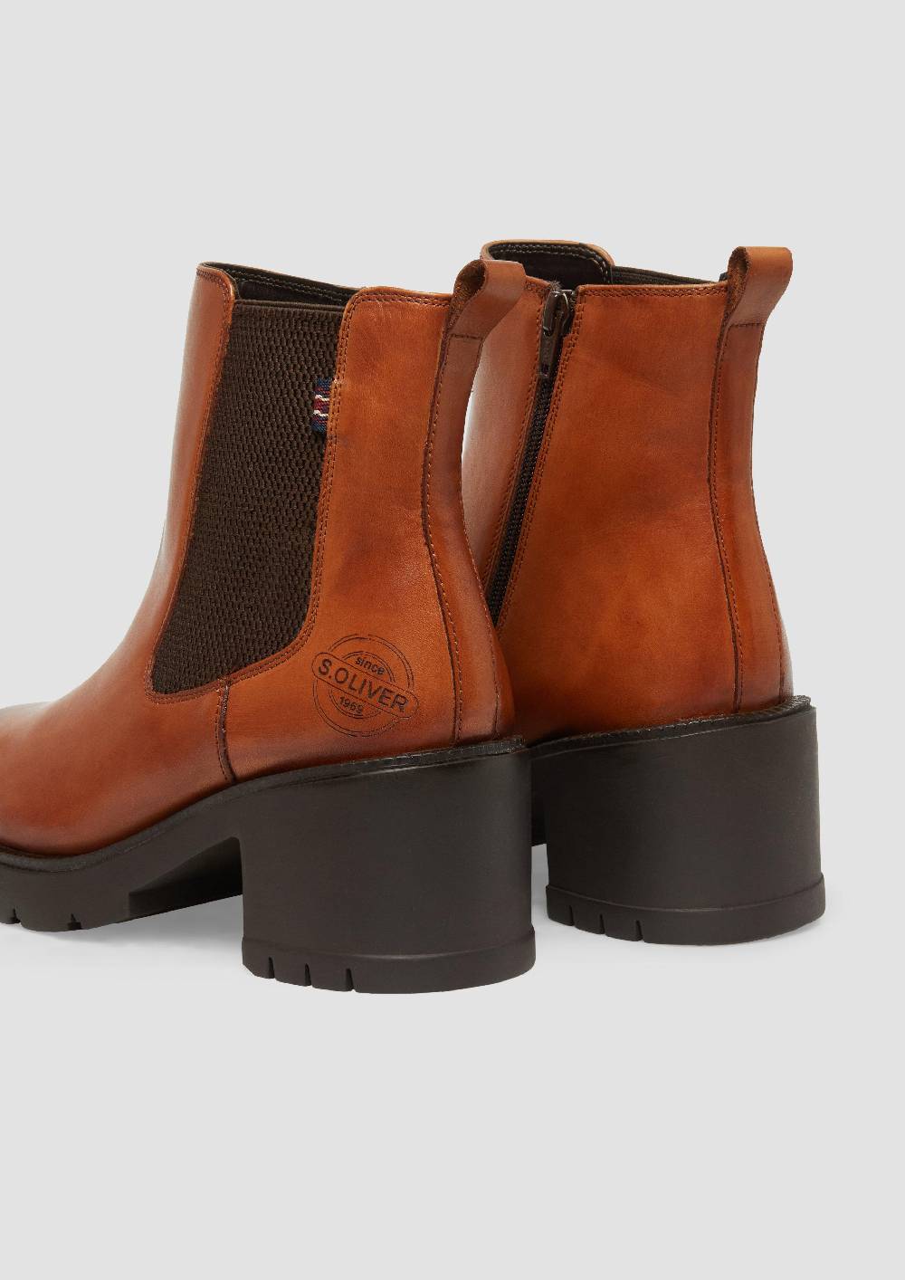 S.Oliver Chelsea-Boots aus Leder Fabrikverkauf
