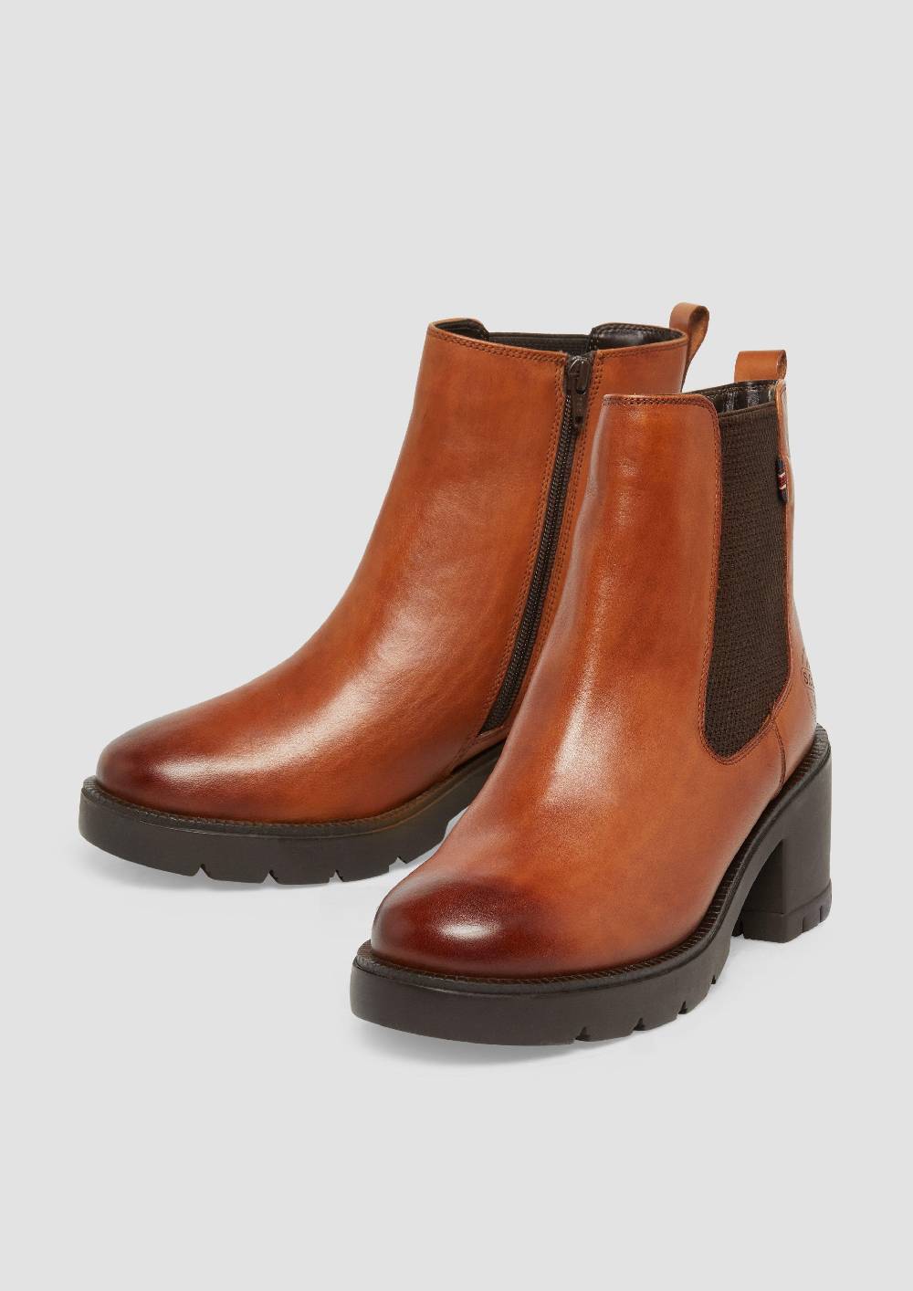 S.Oliver Chelsea-Boots aus Leder Fabrikverkauf