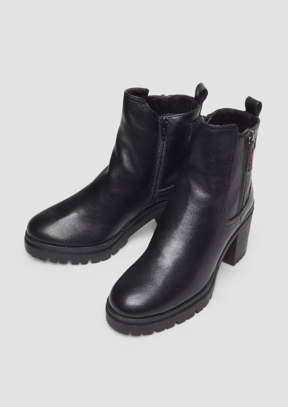 S.Oliver Stiefeletten mit Blockabsatz Flash Sale