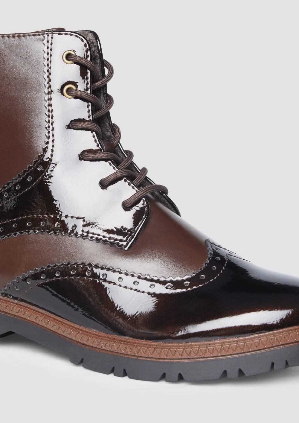 S.Oliver Stiefel mit Schnürung und Reißverschluss Begrenztes Angebot