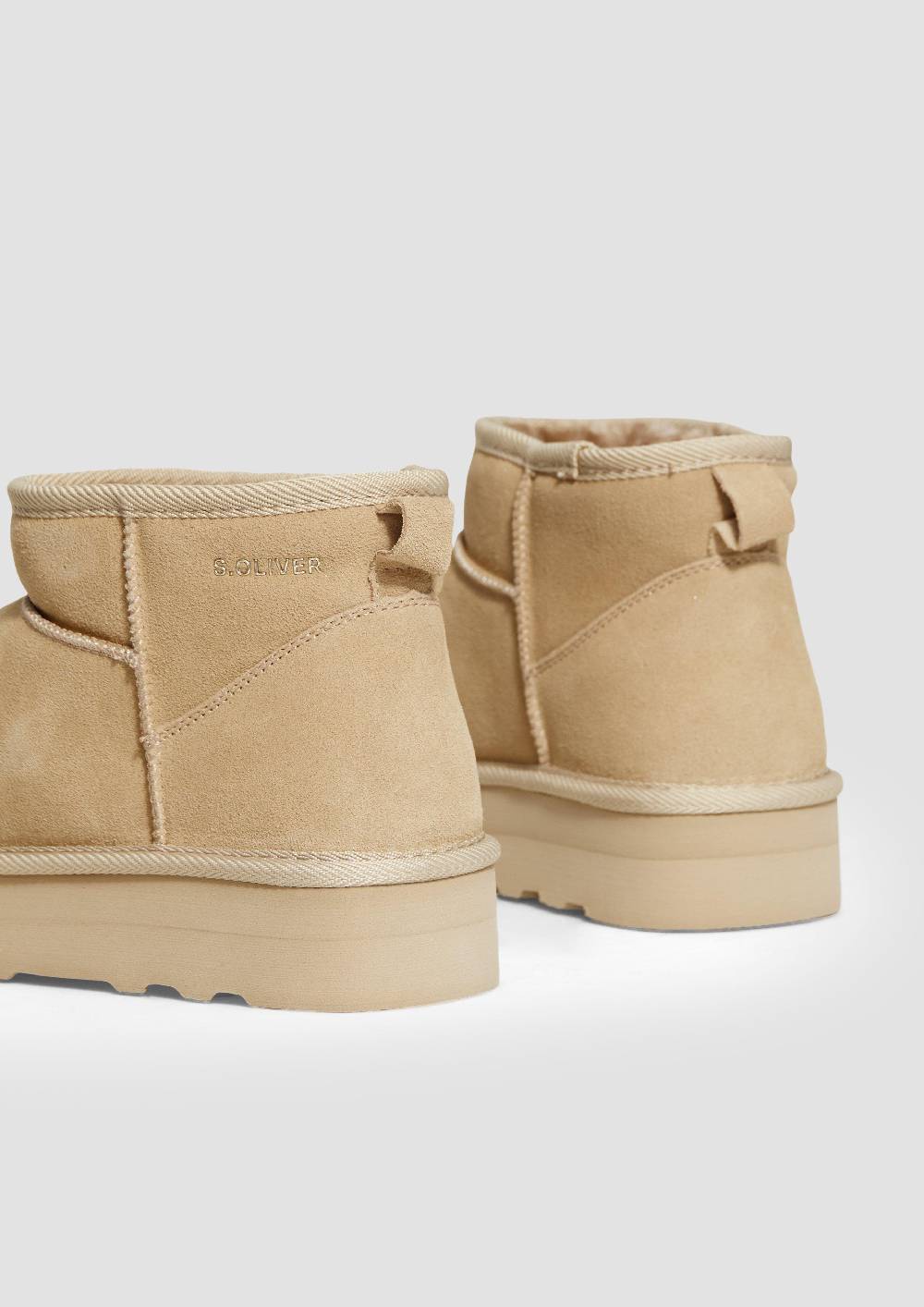 S.Oliver Stiefel mit Teddyplüsch-Futter Sonderangebote