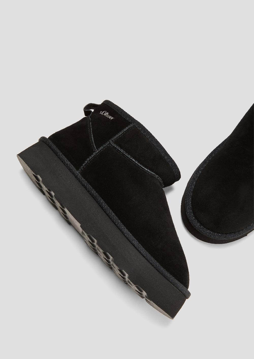 S.Oliver Stiefel mit Teddyplüsch-Futter VIP-Rabatte