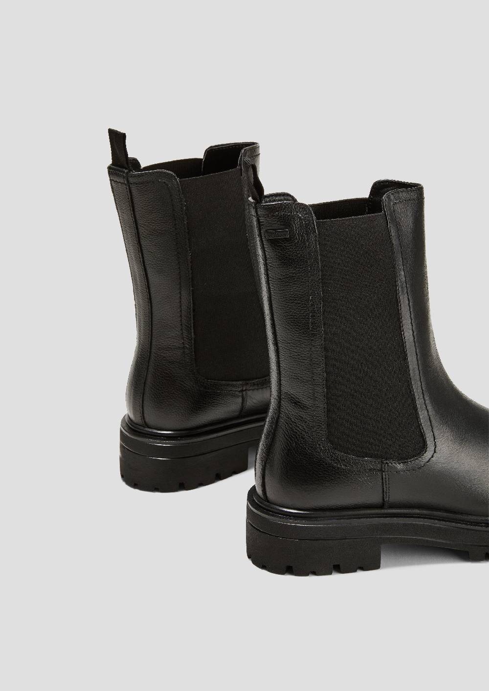S.Oliver Chelsea Boots aus Glattleder Tiefpreis