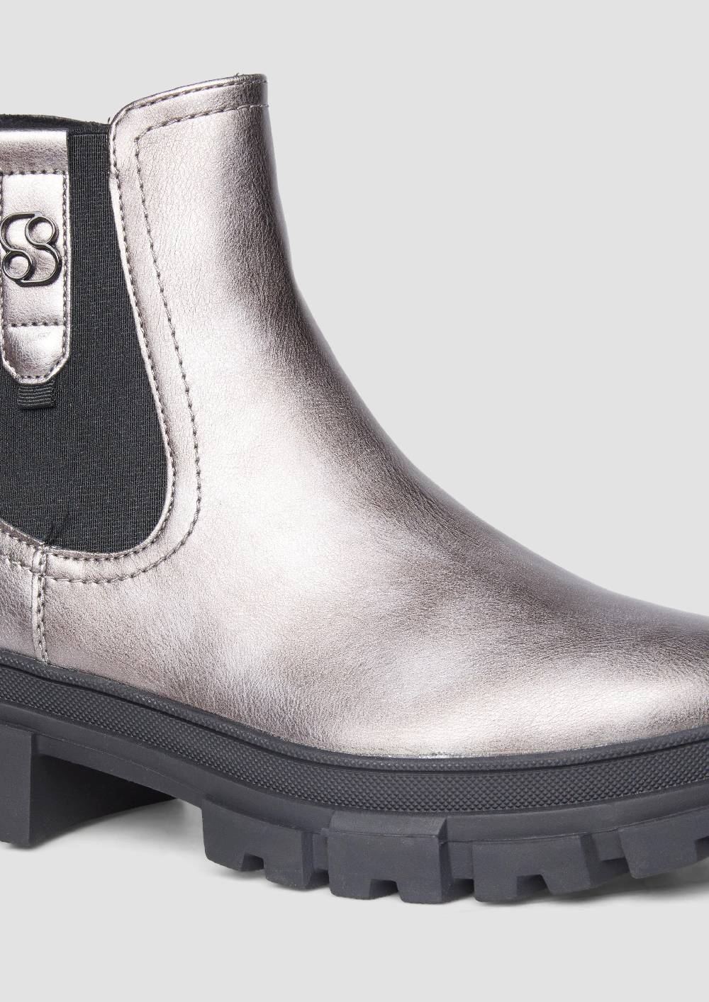 S.Oliver Chelsea Boots mit Logo-Detail Super Sparpreis