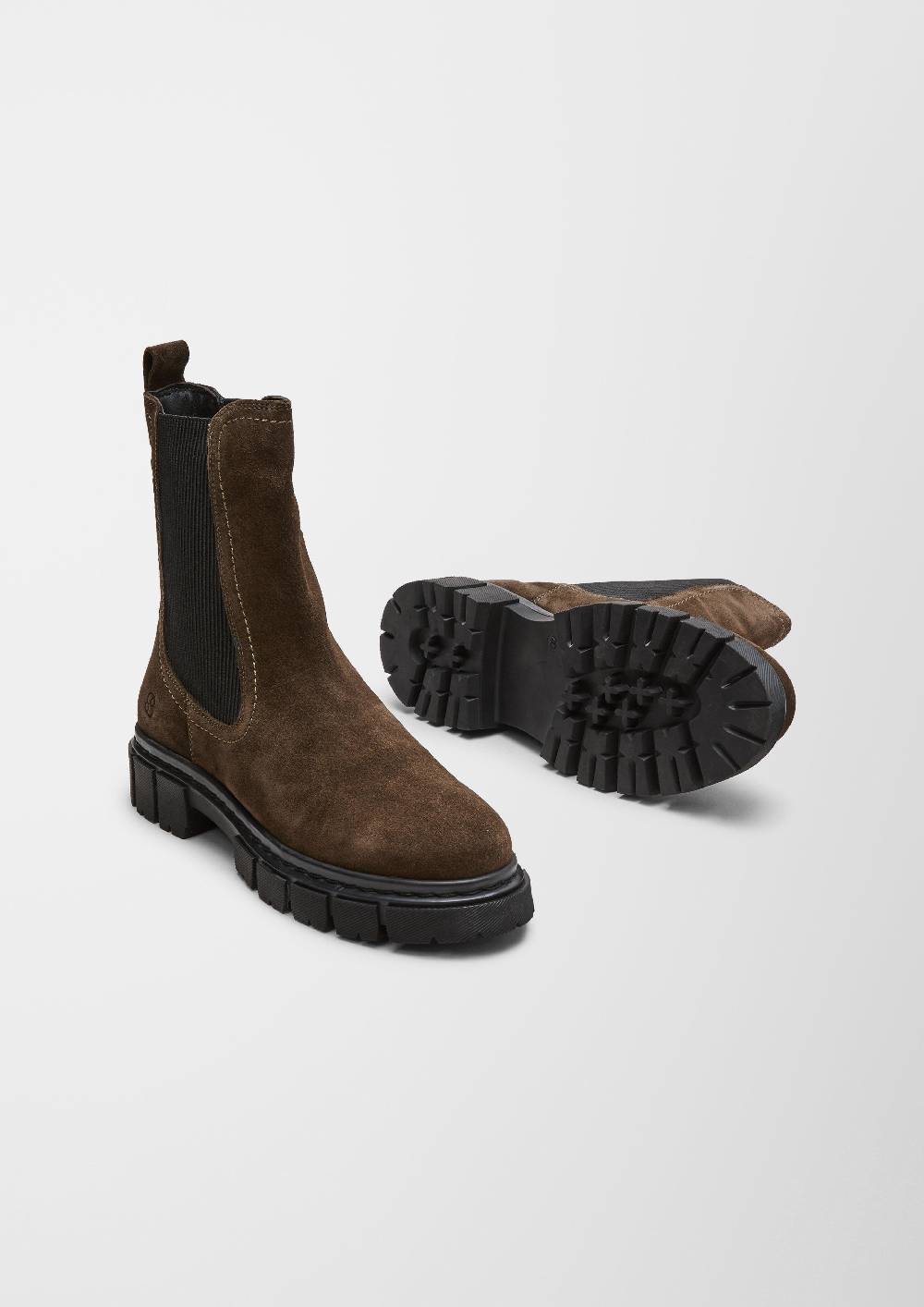 S.Oliver Stiefel aus Veloursleder Letzte 3 Tage