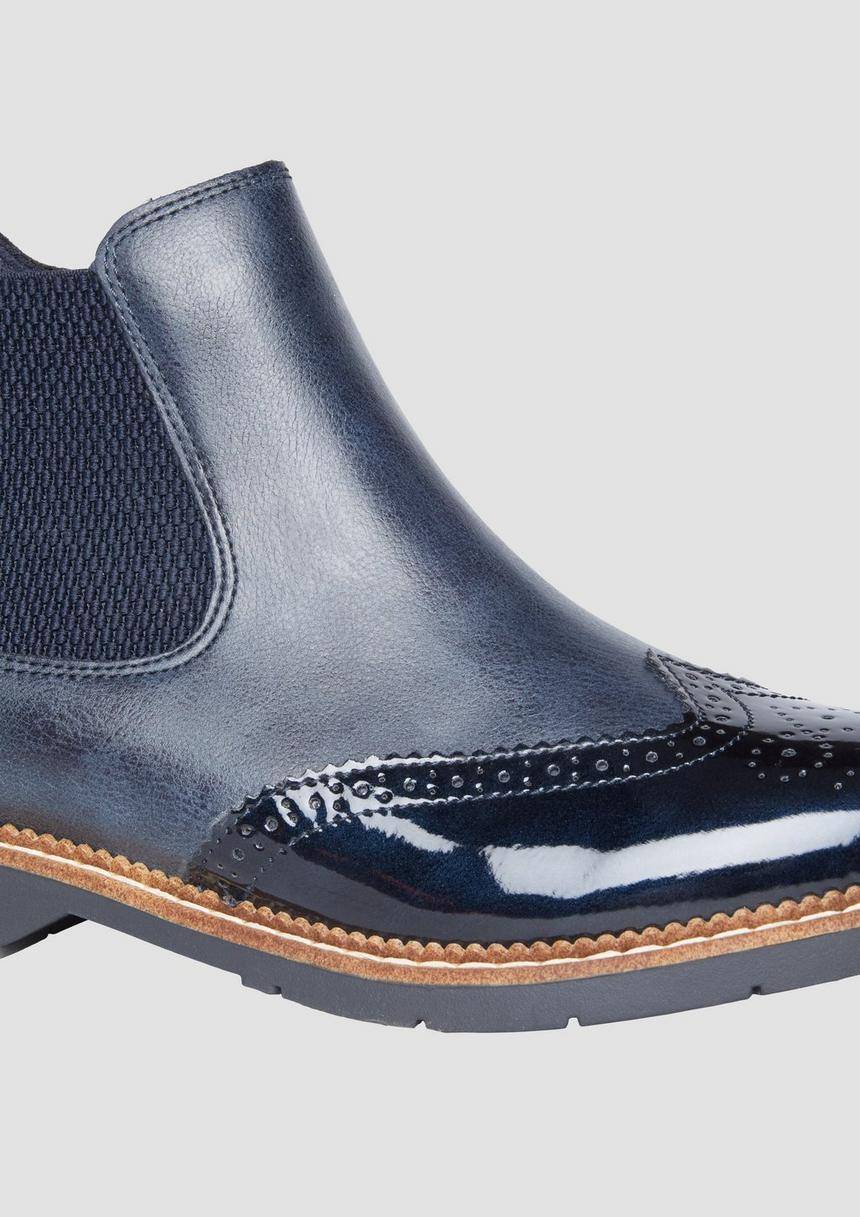 S.Oliver Chelsea-Boots aus Kunstleder JETZT KAUFEN