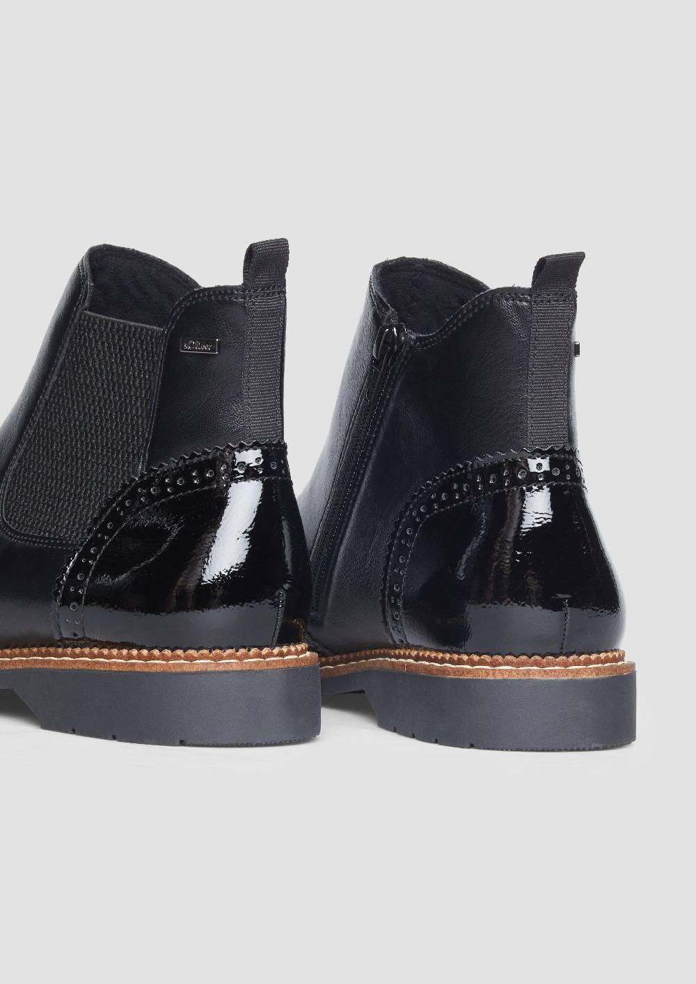 S.Oliver Chelsea-Boots aus Kunstleder Neueste Stile