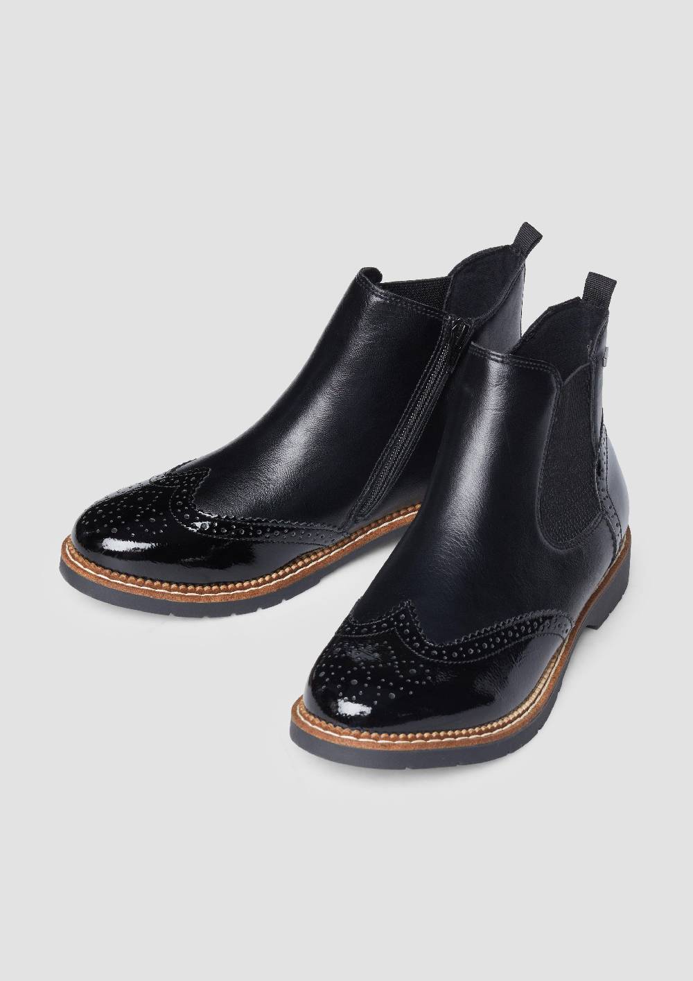 S.Oliver Chelsea-Boots aus Kunstleder Neueste Stile