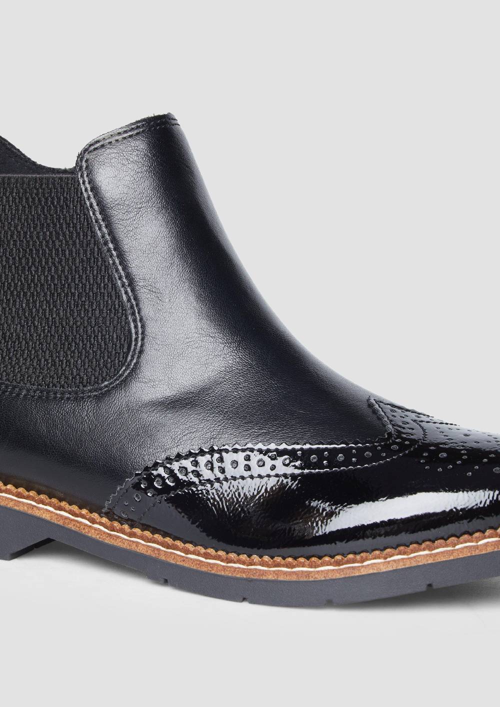S.Oliver Chelsea-Boots aus Kunstleder Neueste Stile