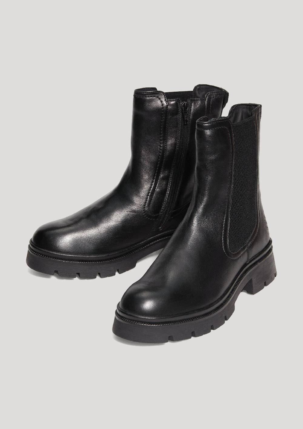 S.Oliver Chelsea Boots aus Schafsleder Bis zu 55% Rabatt