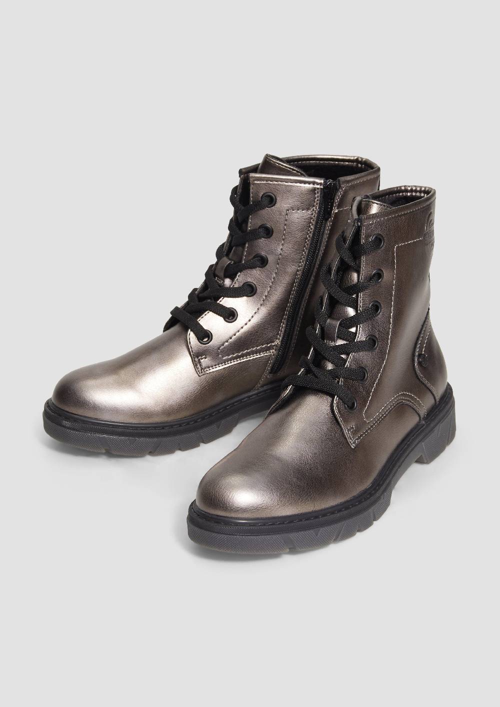 S.Oliver Stiefel mit Schnürung und Reißverschluss Discount Store für neue Produkte