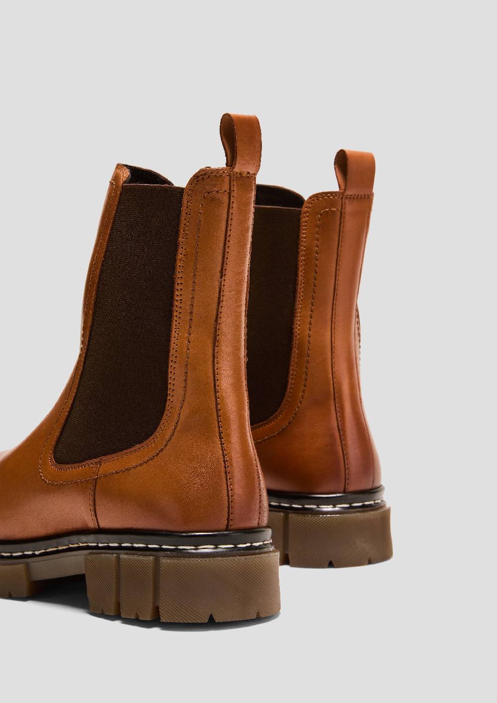 S.Oliver Chelsea Boots aus Leder Nur noch ein Tag übrig