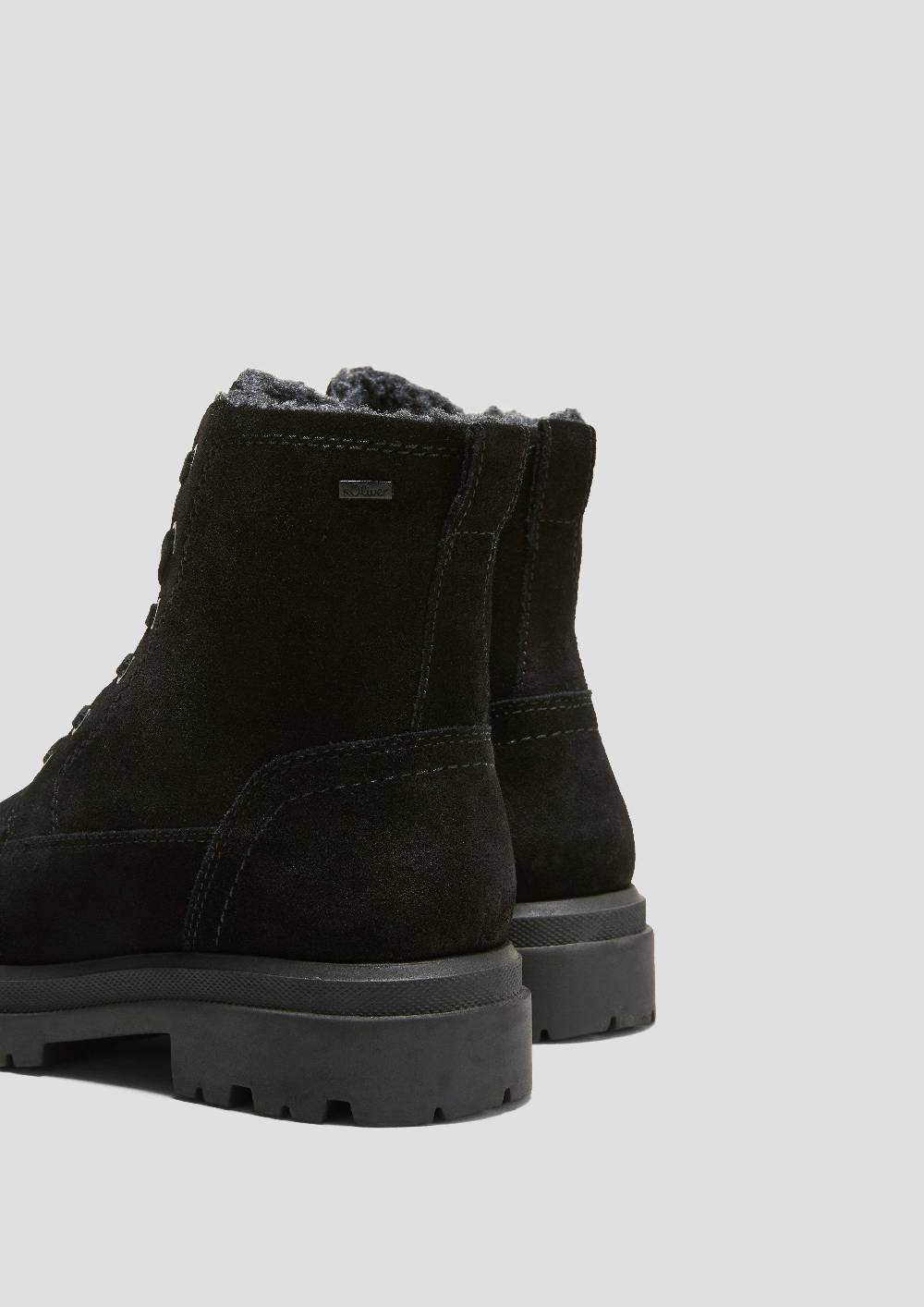 S.Oliver Gefütterte Stiefel aus Veloursleder Riesige Rabatte