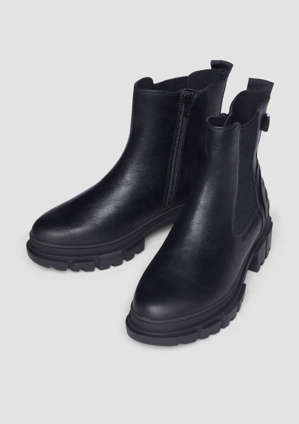 S.Oliver Chelsea Boots mit Kontrast-Detail 50% Rabatt mit kostenlosem Versand