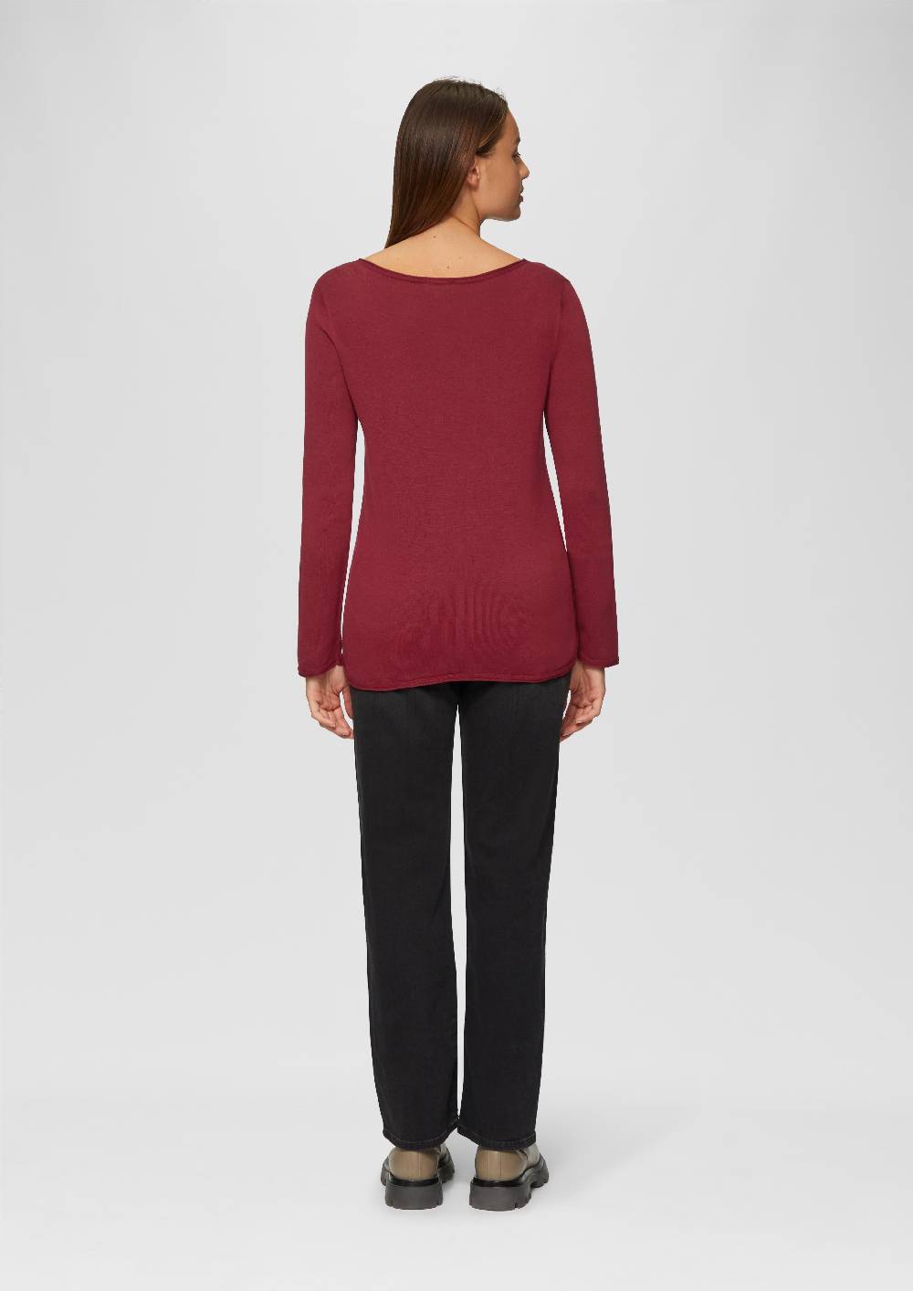 S.Oliver Leichter Feinstrickpullover mit Rollkante zollfrei