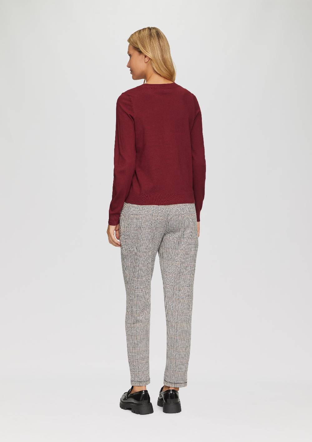 S.Oliver Weicher Pullover mit Rundhalsausschnitt aus Viskosemix 2025