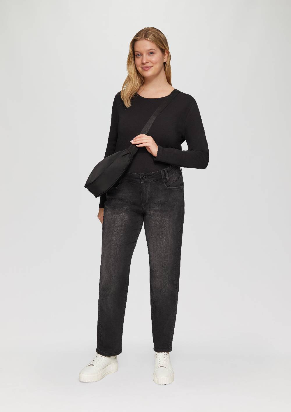 S.Oliver Jeans / Curvy Fit / Mid Rise / Semi Wide Leg Online