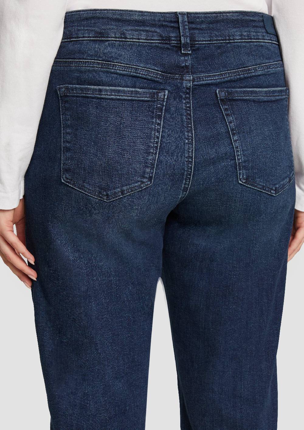 S.Oliver Jeans / Curvy Fit / Mid Rise / Semi Wide Leg Outlet