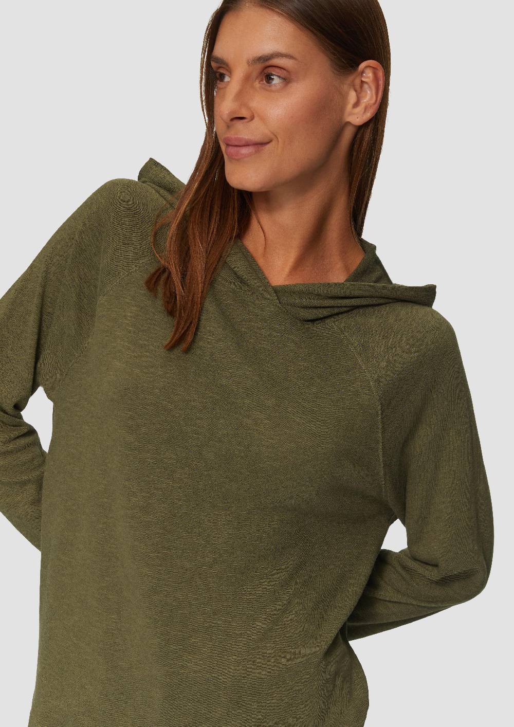 S.Oliver Weiches Jerseyshirt mit Flammgarnstruktur Hotsell