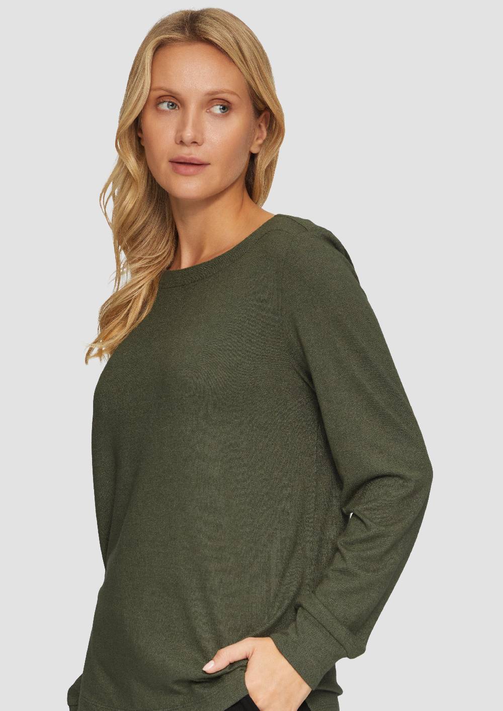 S.Oliver Weiches Longsleeve aus Jerseystrick Versandkostenfrei