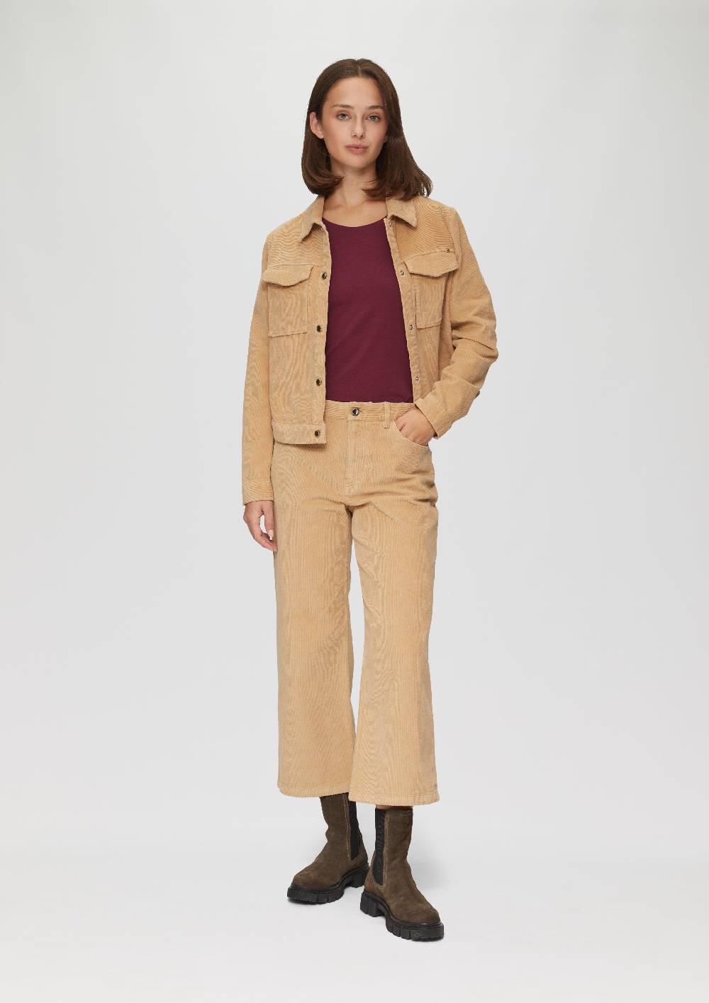 S.Oliver Longsleeve aus Baumwollstretch Begrenztes Angebot