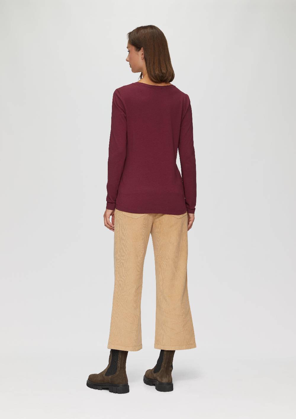 S.Oliver Longsleeve aus Baumwollstretch Begrenztes Angebot