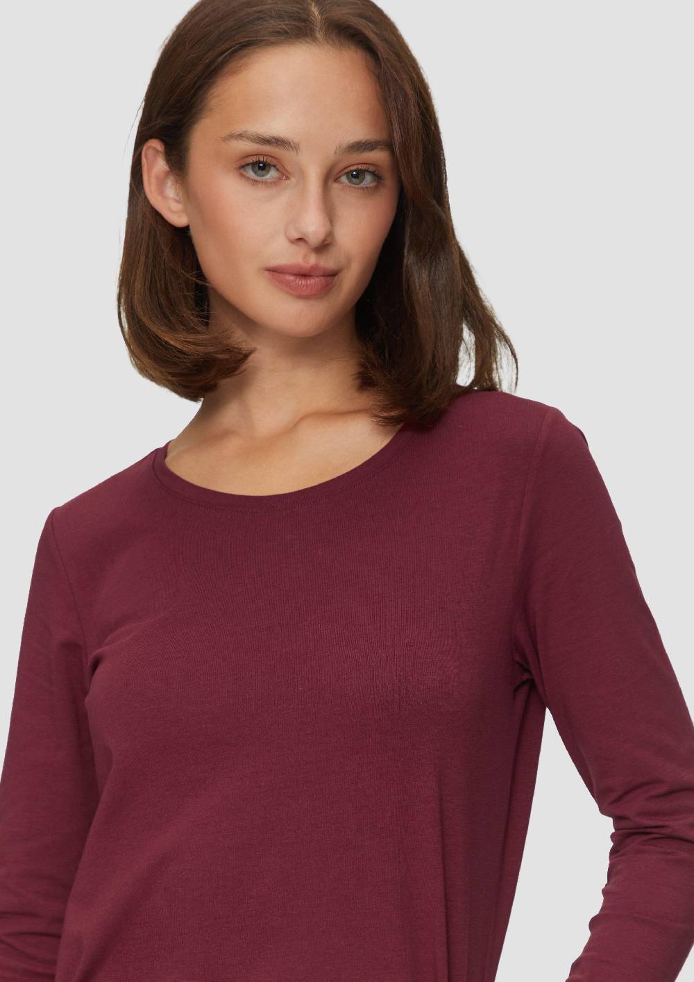 S.Oliver Longsleeve aus Baumwollstretch Begrenztes Angebot