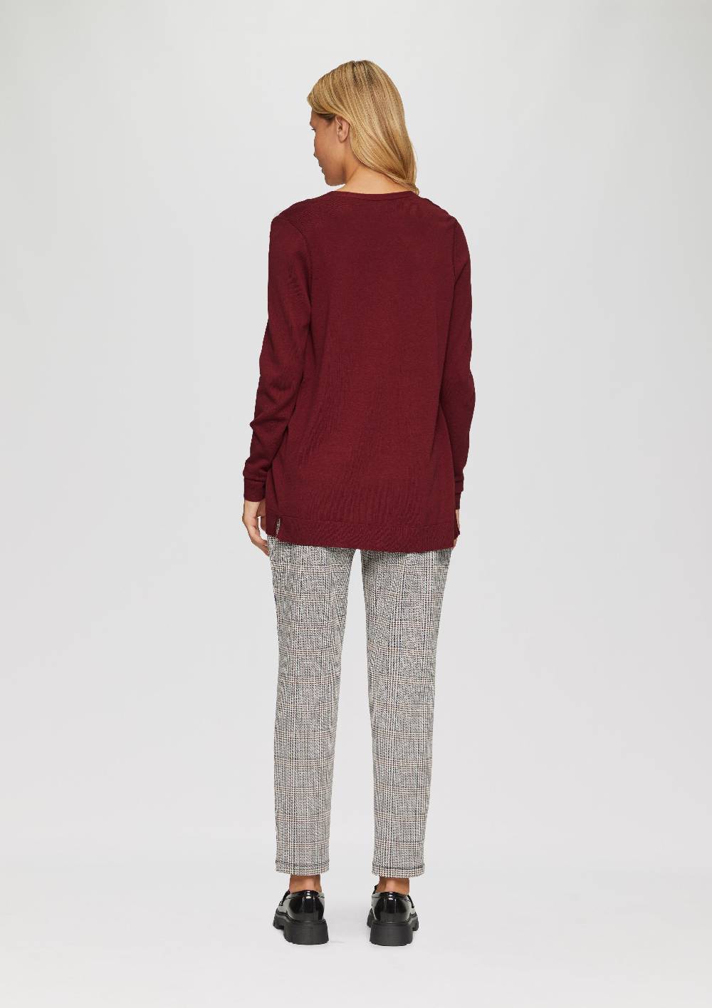 S.Oliver Cardigan aus Viskose-Baumwollmix Saisonschlussverkauf