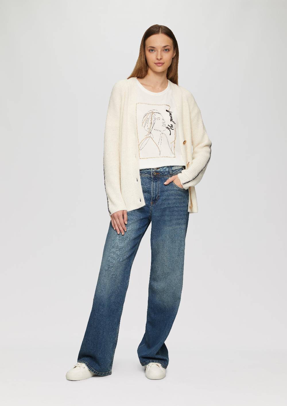S.Oliver Jeans Suri / Regular Fit / High Rise / Wide Leg Cyber Monday