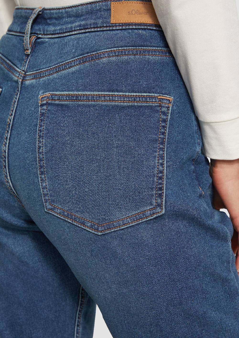 S.Oliver Ankle-Jeans Franciz / Relaxed Fit / Mid Rise / Slim Leg Weihnachtsangebot