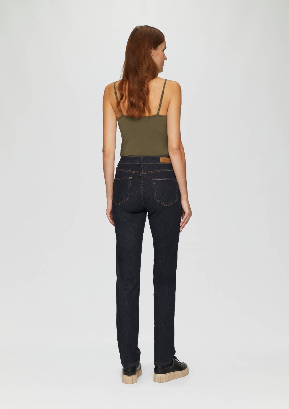 S.Oliver Jeans Betsy / Slim Fit / Mid Rise / Slim Leg / Rinsed Washed Muttertagsangebot