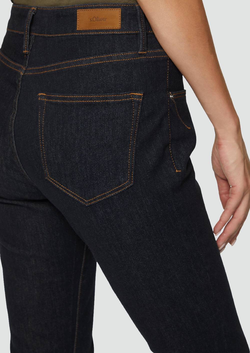 S.Oliver Jeans Betsy / Slim Fit / Mid Rise / Slim Leg / Rinsed Washed Muttertagsangebot