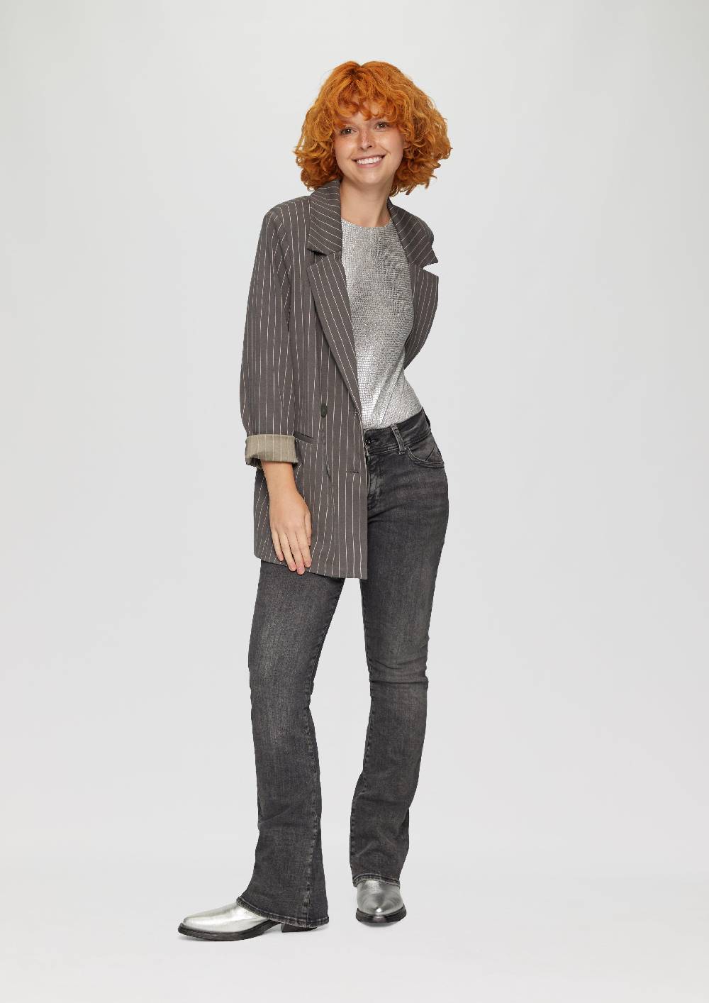 S.Oliver Jeans Catie / Slim Fit / Mid Rise / Bootcut Leg Jubiläumsangebot