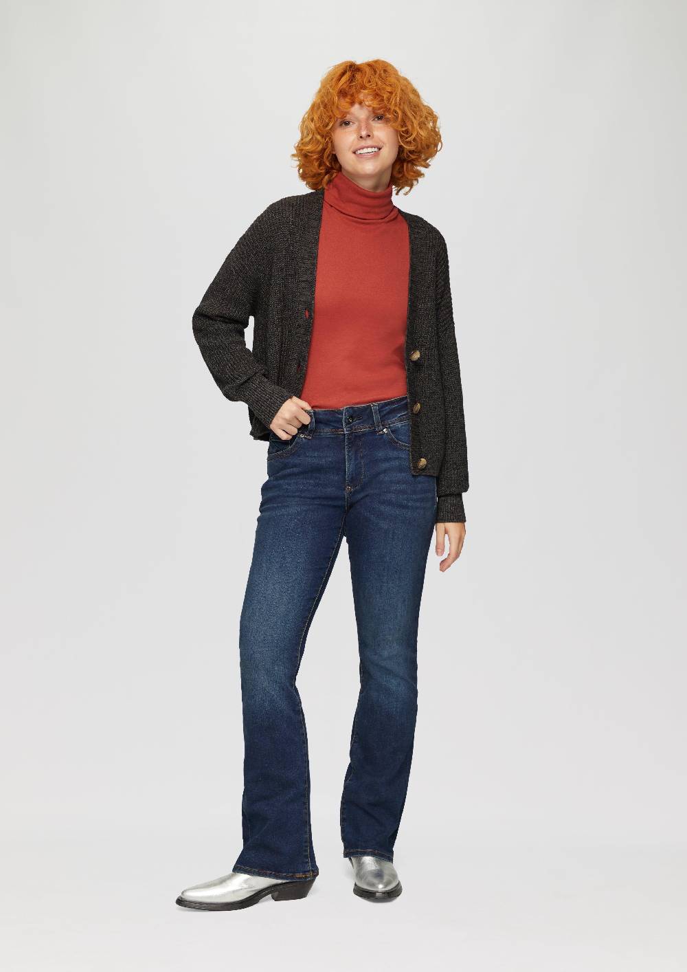 S.Oliver Jeans Catie / Slim Fit / Mid Rise / Bootcut Leg Lagerräumung