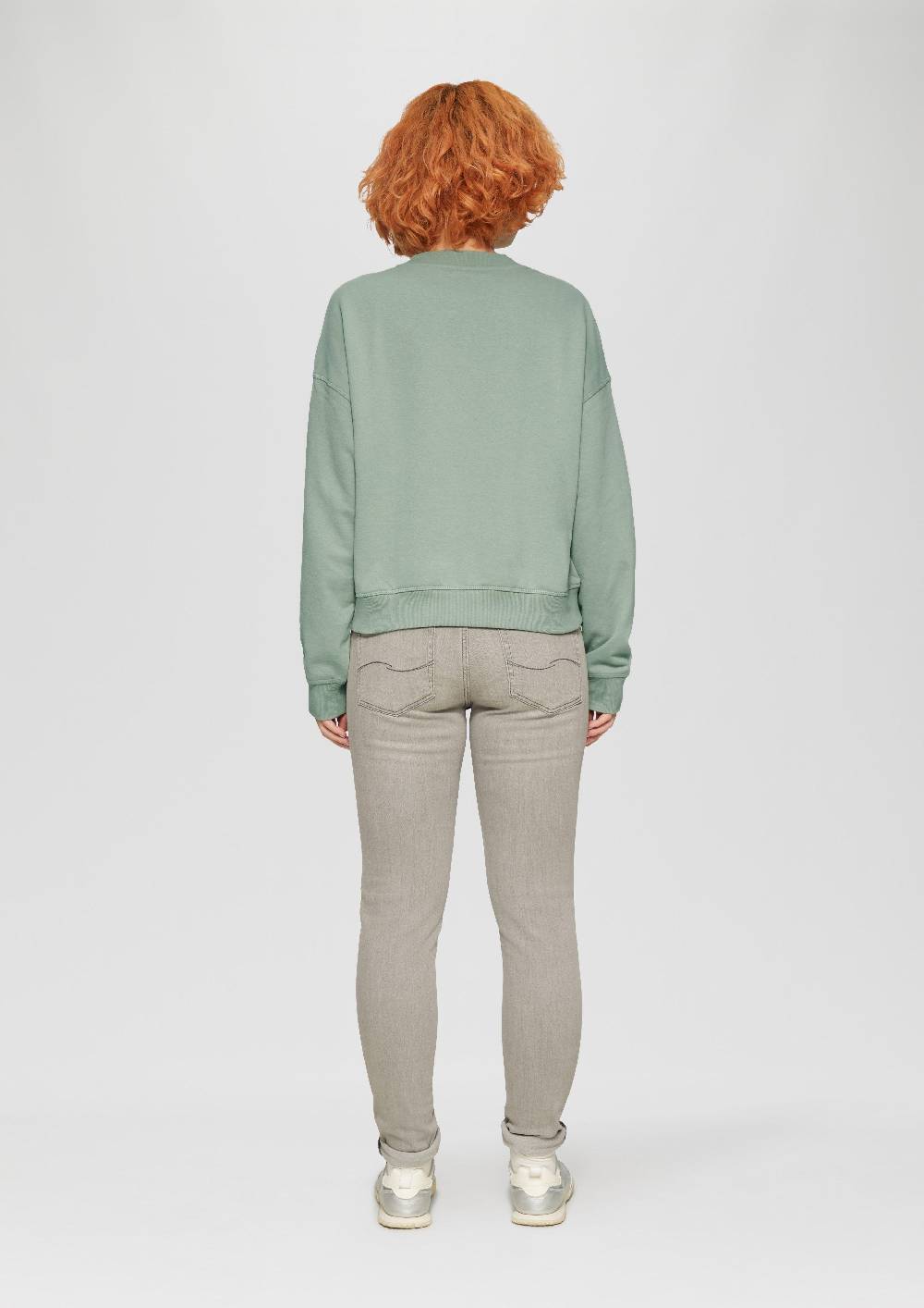 S.Oliver Lockeres Sweatshirt mit überschnittener Schulter Saisonale Angebote