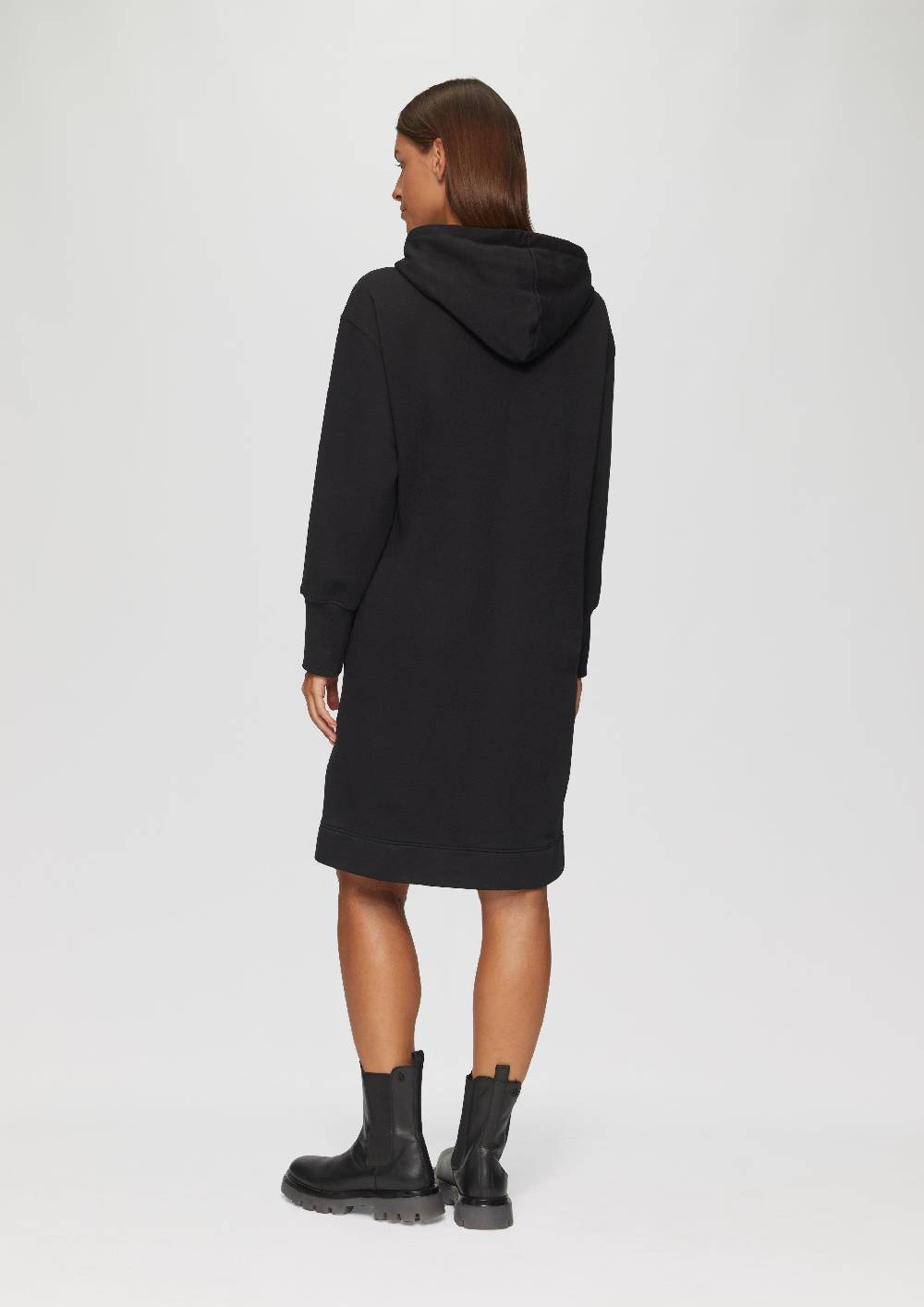 S.Oliver Sweatkleid mit Eingrifftaschen und vorgesetzter Seitennaht Kostenlose Rückgabe