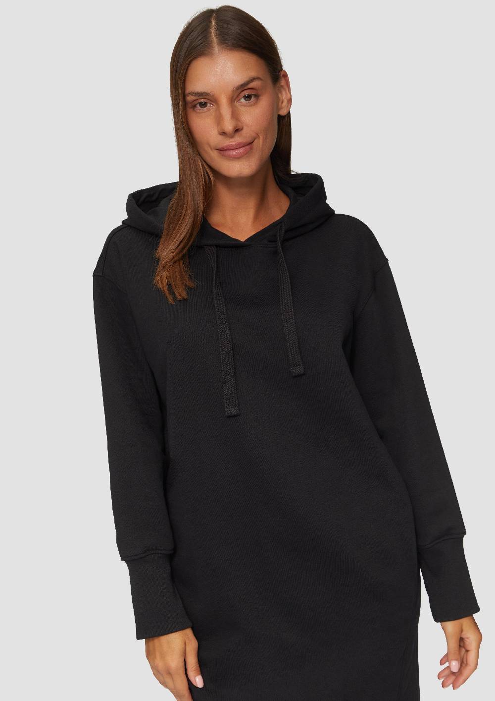 S.Oliver Sweatkleid mit Eingrifftaschen und vorgesetzter Seitennaht Kostenlose Rückgabe
